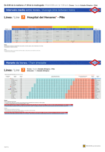 Horario de vuelta de la línea (Formato PDF)