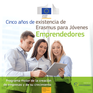 Emprendedores - Erasmus for Young Entrepreneurs