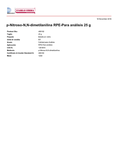 p-Nitroso-N,N-dimetilanilina RPE