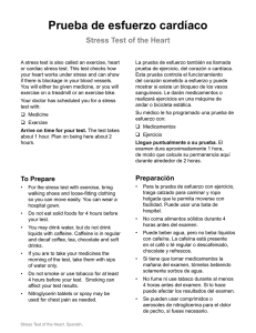 Stress Test of the Heart - Spanish