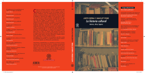 La historia cultural: autores, obras, lugares (2a. ed.)