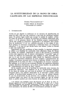 la sustxtuibilidad de la mano de obra calificada en las empresas