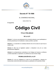 Código Civil (Actualizado)