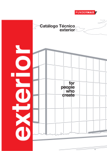 Catálogo Técnico exterior