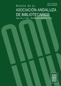 asociación andaluza de bibliotecarios