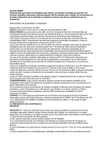 Decreto-99-2009 - Banco Central del Uruguay