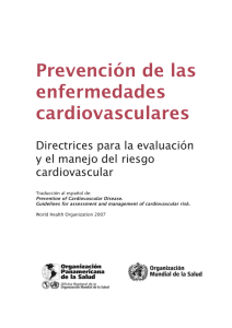 Prevención de las enfermedades cardiovasculares