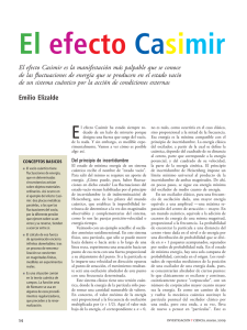 El efecto Casimir es la manifestación más palpable que se conoce