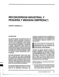 Reconversión industrial y pequeña y mediana empresa