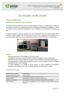 vcs (vacuum casting system)