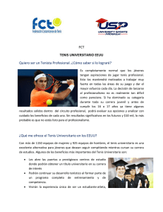 Tenis Universitario EEUU - Federación Costarricense de Tenis