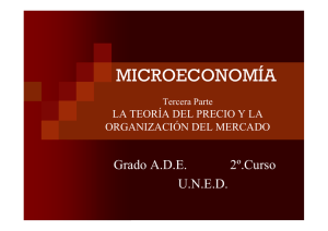 microeconomía - Horarios de los centros asociados de la uned