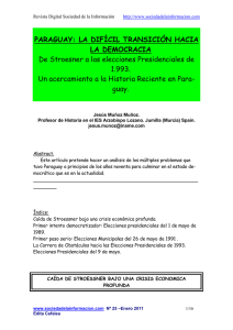 PARAGUAY - Sociedad de la Información