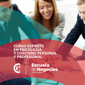 curso experto en psicología y coaching personal y profesional