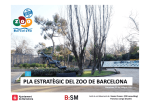 Pla Estratègic del Zoo - Ajuntament de Barcelona