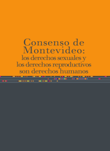 Consenso de Montevideo: Los derechos sexuales y los derechos