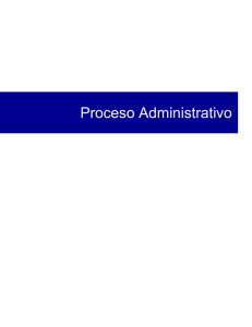 Proceso Administrativo