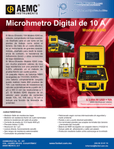 AEMC Micrometro 6240 10 A - 3