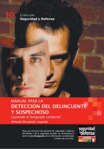 manual para la detección del delincuente y sospechoso