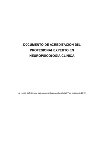 documento de acreditación del profesional experto en