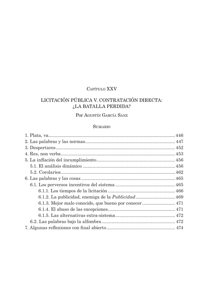 LICITACIÓN PÚBLICA V. CONTRATACIÓN