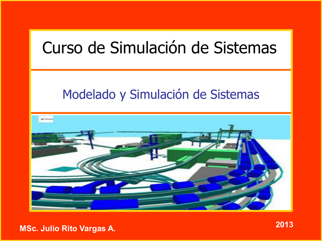 Introducción Al Modelado Y Simulación De Sistemas