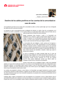 La Cámara responde - Cámara de la Propiedad Urbana de León