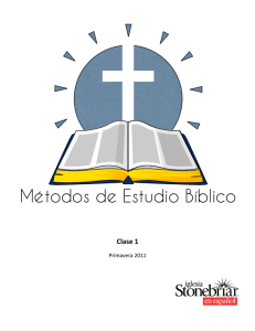 Sesion 1- La Biblia y El Metodo Inductivo
