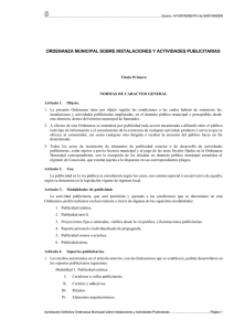 ordenanza PUBLICIDAD - Ayuntamiento de Santander