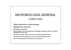 microbiologia general - Instituto de Investigaciones Biotecnológicas