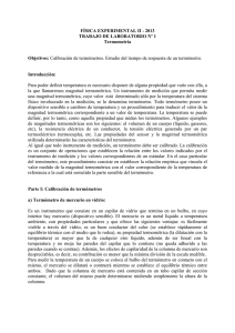 FÍSICA EXPERIMENTAL II - 2013 TRABAJO DE