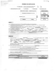 PERMISO DE EDIFICACIÓN LOTEO DFL 2 CON CONSTRUCCION