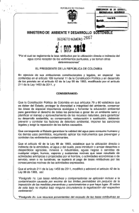 Decreto 2667 de 2012