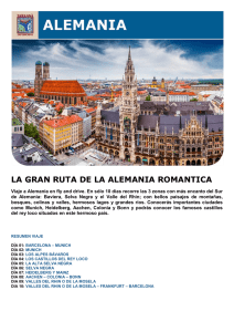 LA GRAN RUTA DE LA ALEMANIA ROMANTICA