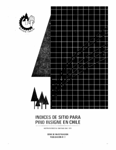 Indices de Sitio para Pino Insigne en Chile