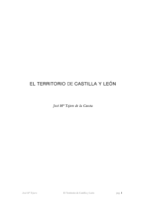 EL TERRITORIO DE CASTILLA Y LEÓN