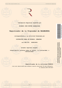 Registrador de la Propiedad de BALMASEDA