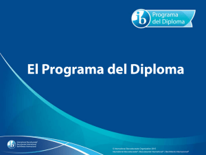 Programa del Diploma - International Baccalaureate