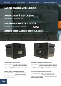 Logos Gravados con Laser