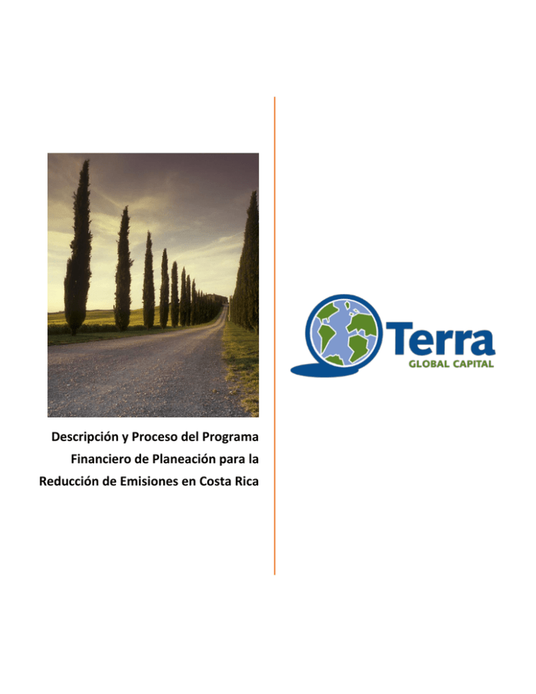 Descripción y Proceso del Programa Financiero de Planeación para