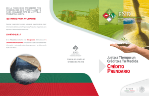Prendario_FND - Financiera Nacional de Desarrollo Agropecuario