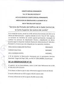 Servicio de Pintado del Edificio dela Sede Central de