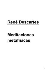 René Descartes Meditaciones metafísicas