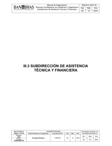 112000 Subdirección de Asistencia Técnica y Financiera