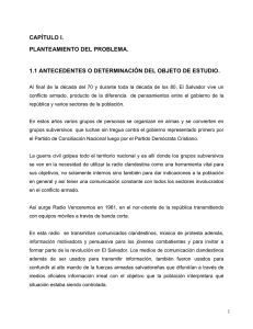 CAPÍTULO I. PLANTEAMIENTO DEL PROBLEMA. 1.1