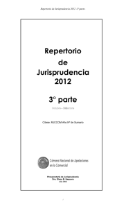 Repertorio de Jurisprudencia 2012 3° parte