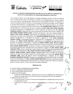 Acta III del 16 de octubre del 2014