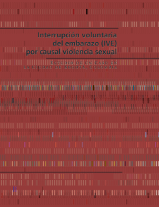 Interrupción Voluntaria del Embarazo (IVE) por Causal Violencia