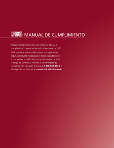 manual de cumplimiento - Universal Health Services