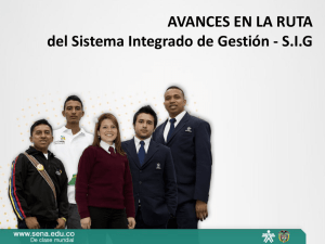 objetivos del sistema integrado de gestión - comunicaciones